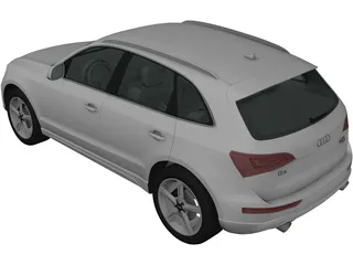 Audi Q5 (2009) 3D Model