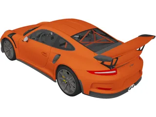 Porsche 911 GT3 RS (2016) 3D Model