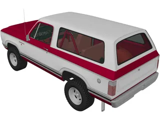 Dodge Ramcharger (1979) 3D Model