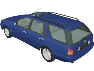 Ford Scorpio Wagon (1994) 3D Model