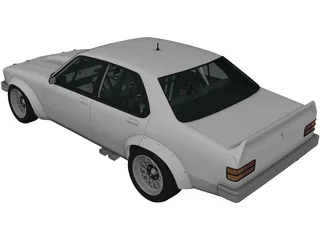 Holden Torana Race Car (1977) 3D Model