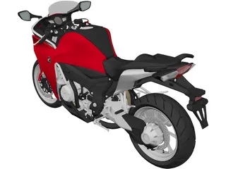 Honda VFR 1200 F (2015) 3D Model