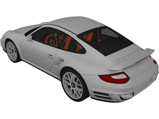 Porsche 911 Turbo (2010) 3D Model