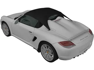 Porsche Boxster Spyder (2011) 3D Model