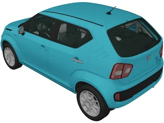 Suzuki Ignis (2019) 3D Model
