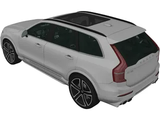 Volvo XC90 (2016) 3D Model