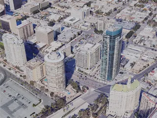 Long Beach City, USA (2024) 3D Model