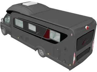 Burstner Ixeo IT 734 G (2016) 3D Model