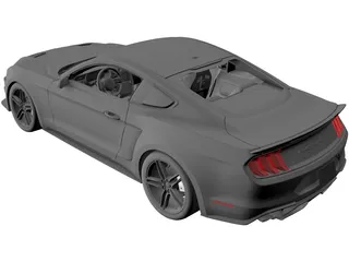 Ford Mustang Roush Stage 3 3D Model