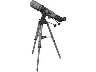 Telescope Space Hunter 3D Model