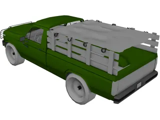 Ford F-100 (1980) 3D Model