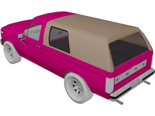 Ford F-150 (1980) 3D Model