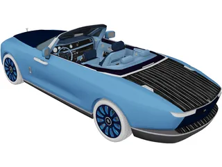 Rolls-Royce Boat Tail (2021) 3D Model