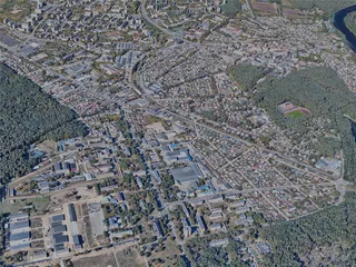 Alytus City, Lithuania (2023) 3D Model