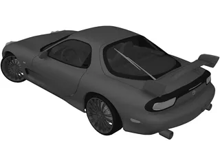Mazda RX-7 3D Model