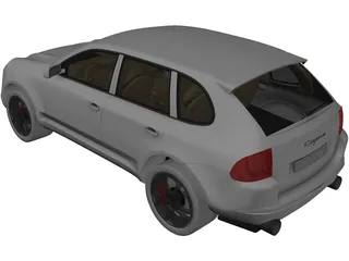 Porsche Cayenne (2004) 3D Model