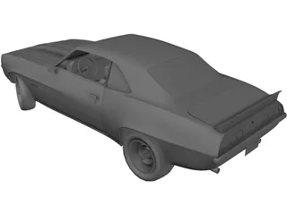 Chevrolet Camaro (1967) 3D Model