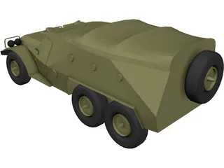 BTR 152 3D Model