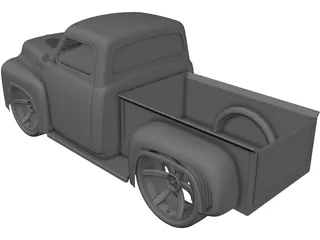 Ford F-100 3D Model