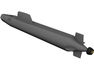 HMC Astute S119 3D Model