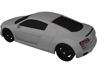 Audi R8 3D Model