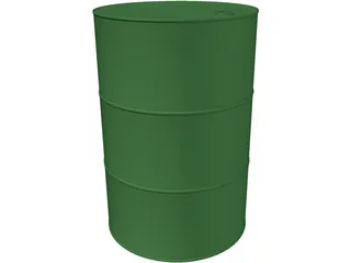 Barrel 3D Model