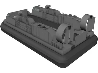 Landing Craft Air Cushion (LCAC) 3D Model