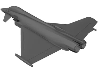 Eurofighter 2000 3D Model