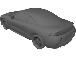 Mitsubishi Eclipse (1999) 3D Model