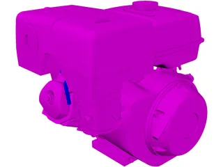 Honda GX390 Engine 3D Model