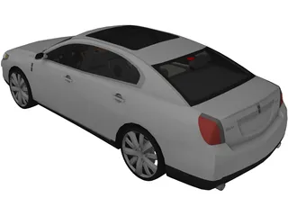 Lincoln MKS (2009) 3D Model