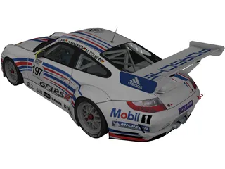 Porsche 911 GT3 RSR 3D Model