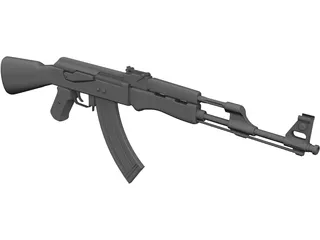 AK-47 3D Model