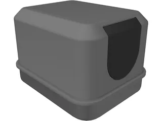 Cat Toilet 3D Model