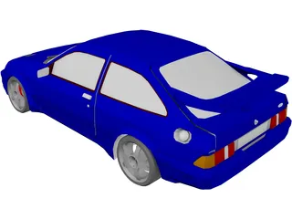 Ford Sierra RS Cosworth MK1 3D Model