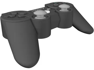 Playstation 3 Controller 3D Model