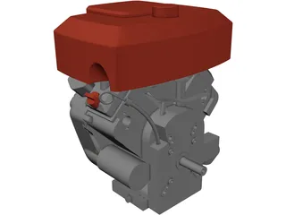 Vanguard 356400 Engine 3D Model