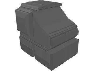 Honda GX-391 Engine 3D Model