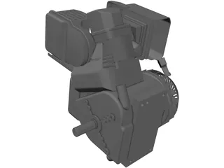 Briggs&Stratton Baja Engine 3D Model