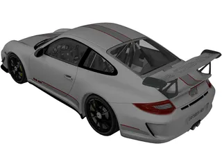 Porsche 911 GT3 RS 4.0 (2011) 3D Model