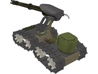 Sanddragon Robot 3D Model