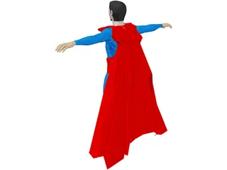 Superman 3D Model