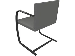 Chair Brno Modern 3D Model