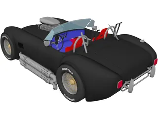 Shelby Cobra [Supercharged] 3D Model