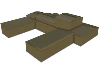 High School 3D Model