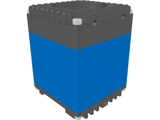 Falcon2 12M Camera 3D Model