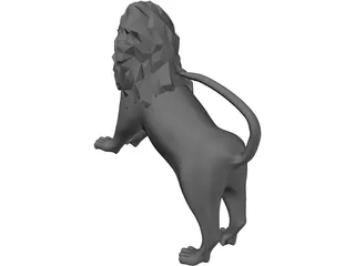 Lion 3D Model