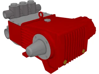 High Pressure Pump 3D Model