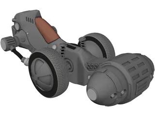 Apeiron Concept Vehicle 3D Model