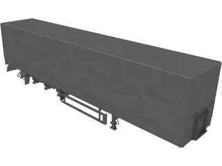 Kogel Trailer 3D Model